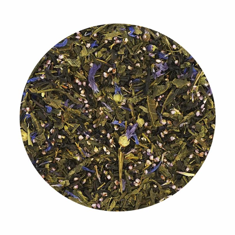 Blue Notes, grøn & sort te