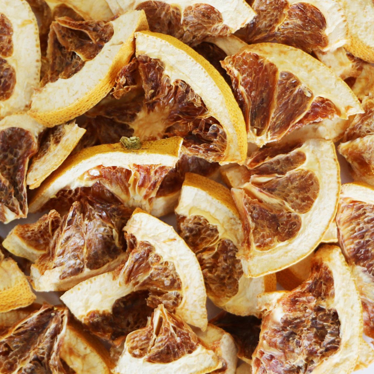 Trekantet grapefrugtskiver