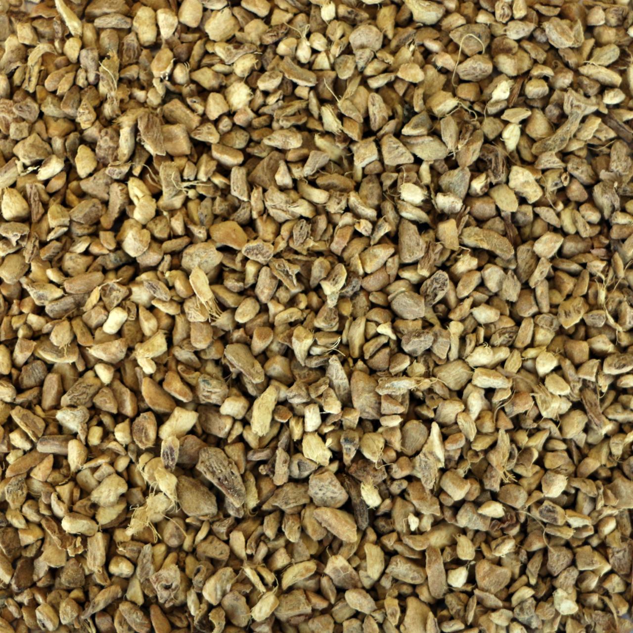 Tørrede ingefærstykker