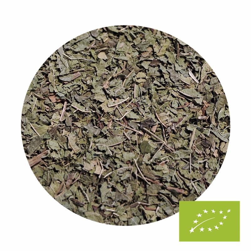 Økologisk citron verbena, skåret