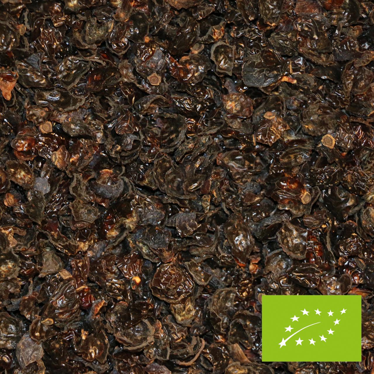 Økologiske knækket hybenskaller