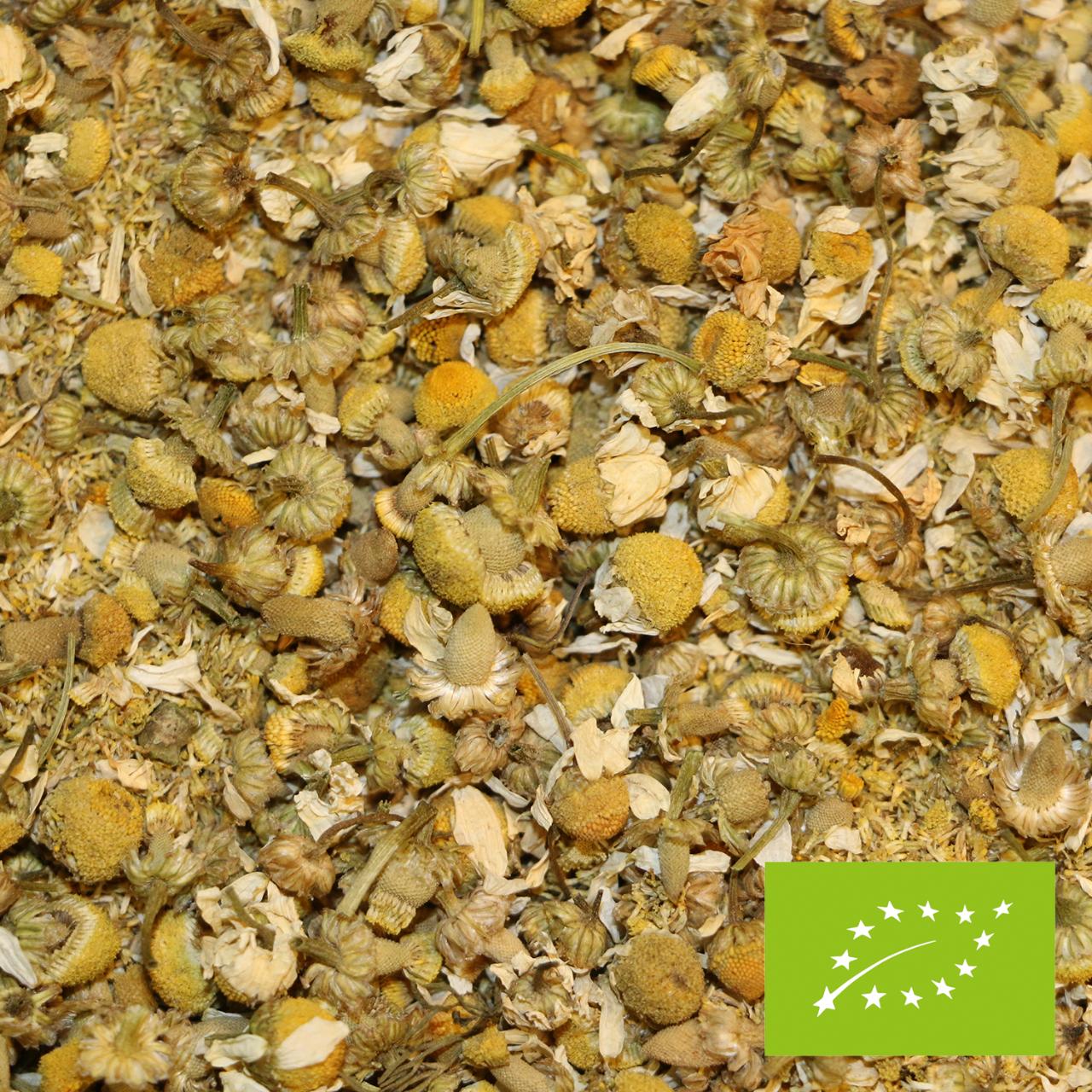 Økologiske kamilleblomster