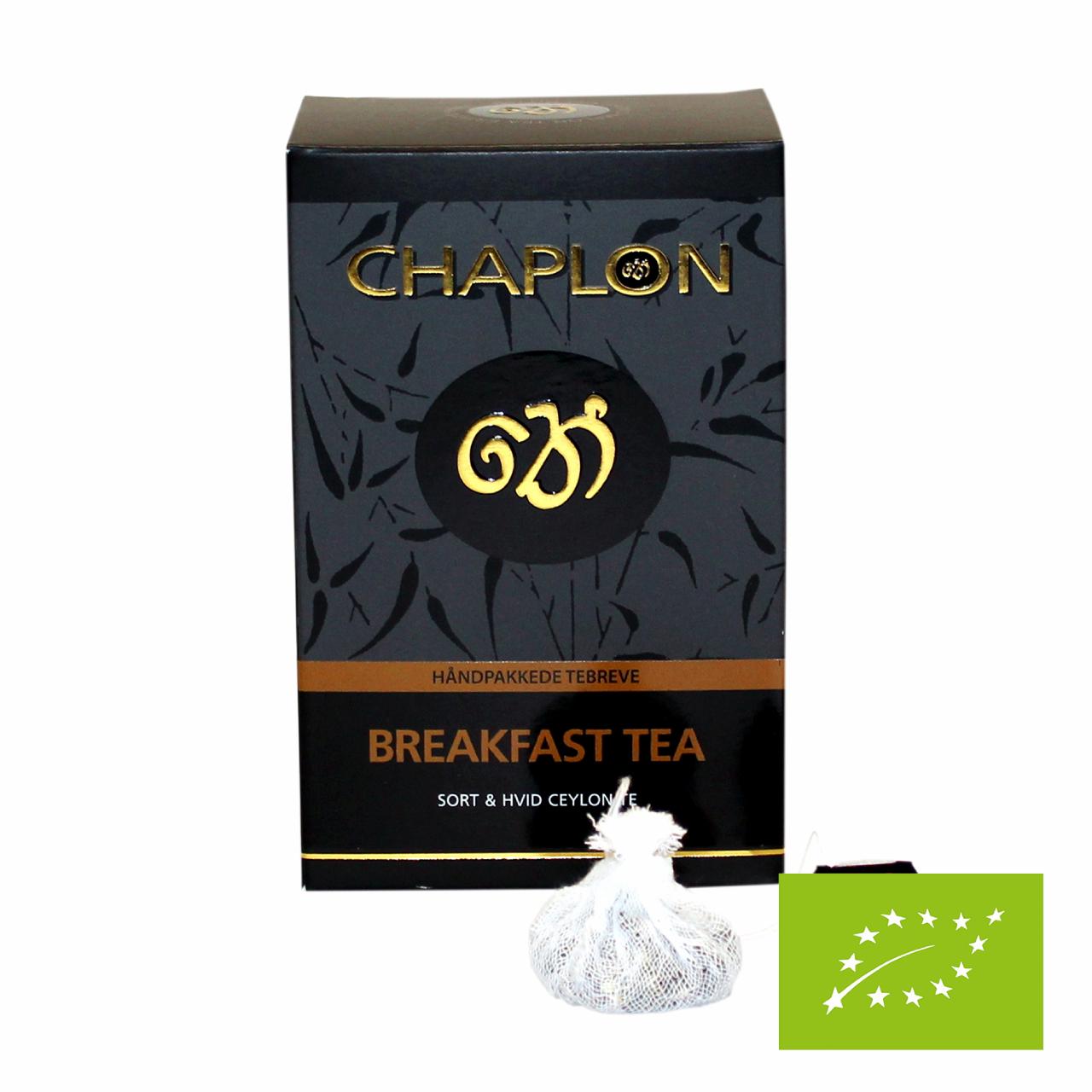 Chaplon Breakfast Tea breve Økologisk