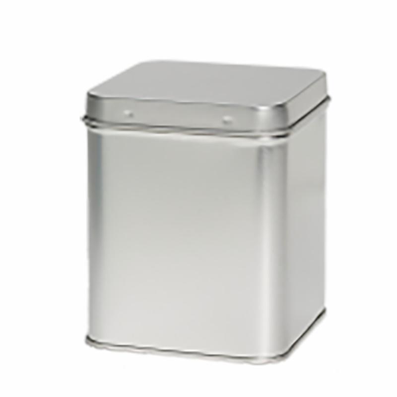 Sølvdåse firkantet, 500g