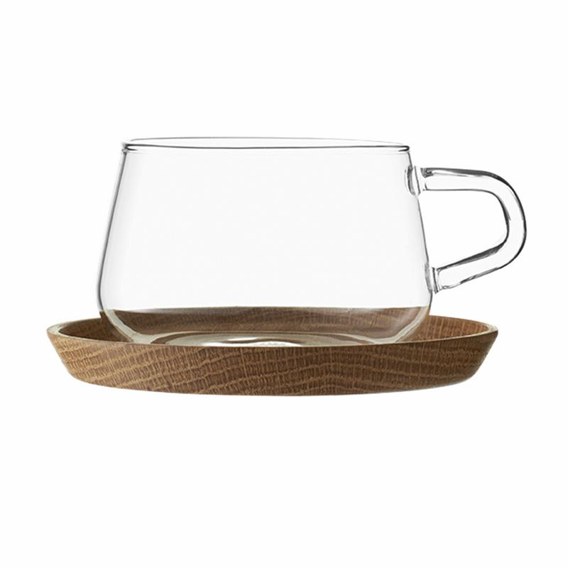 VIVA Classic Glaskop med Bambus Underkop 