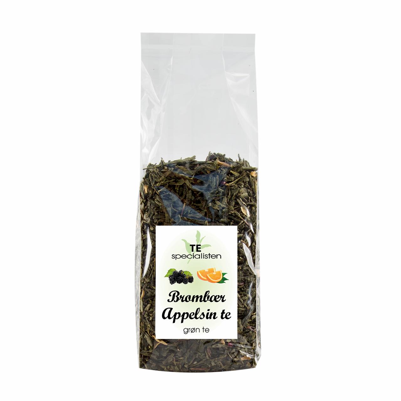 Grøn Brombær Appelsin Te