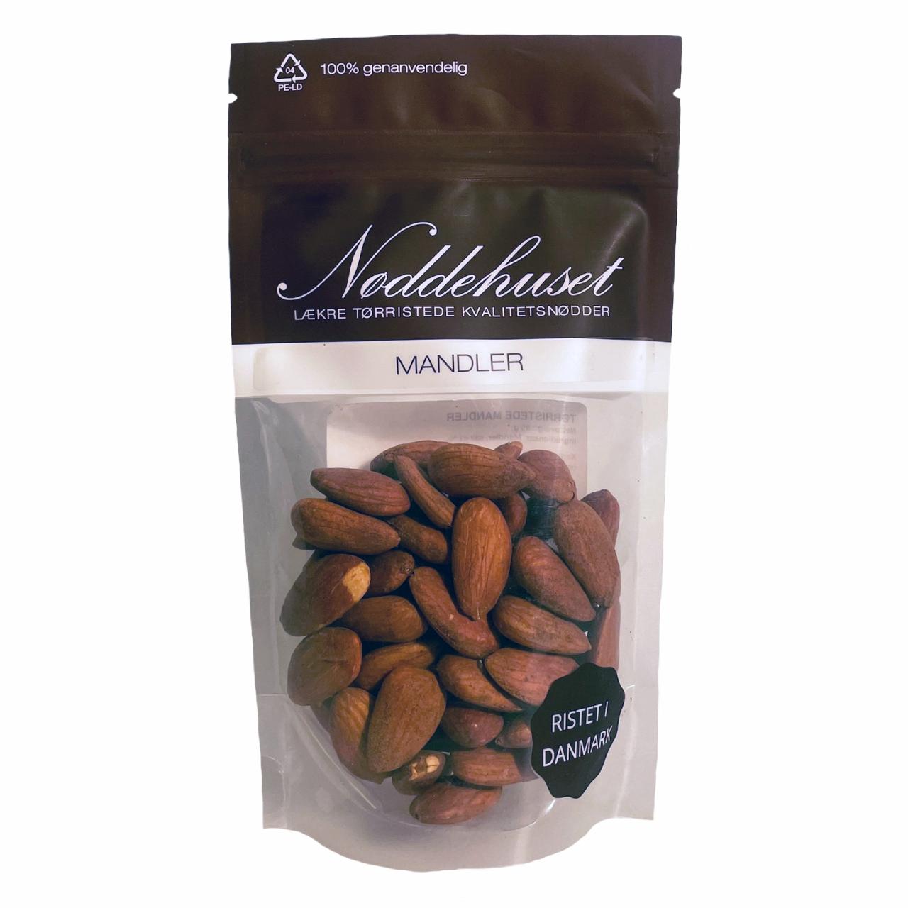 Nøddehuset Tørristede Mandler 
