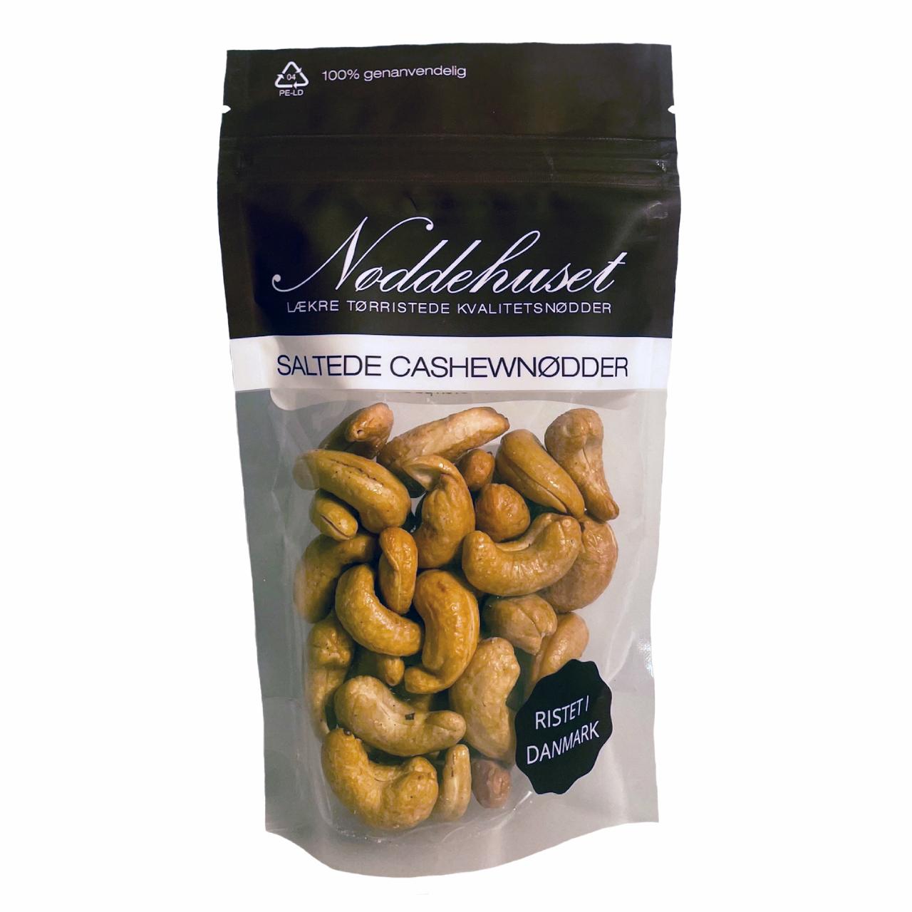 Nøddehuset Tørristede Saltede Cashewnødder