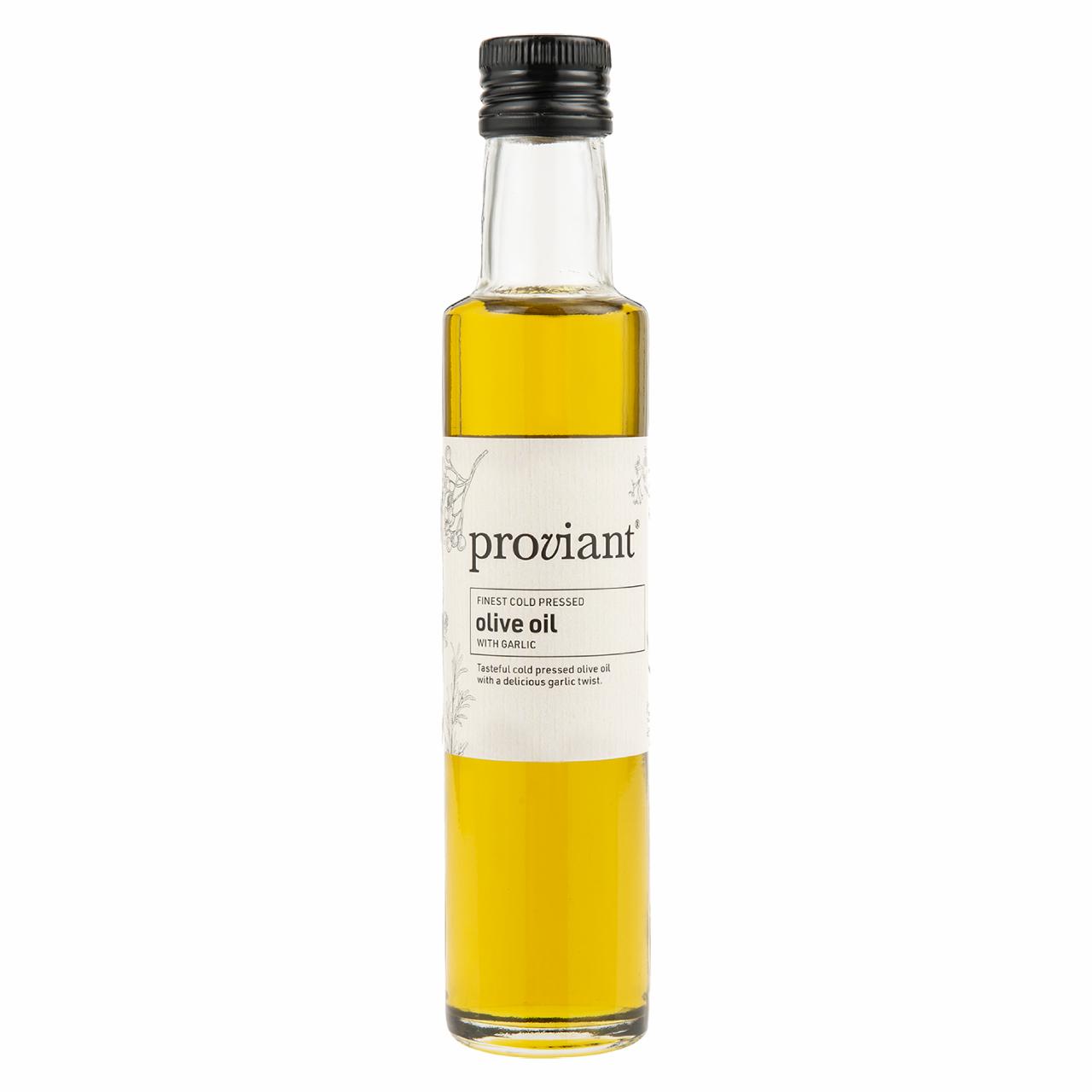 Proviant Koldpresset Olivenolie med Hvidløg
