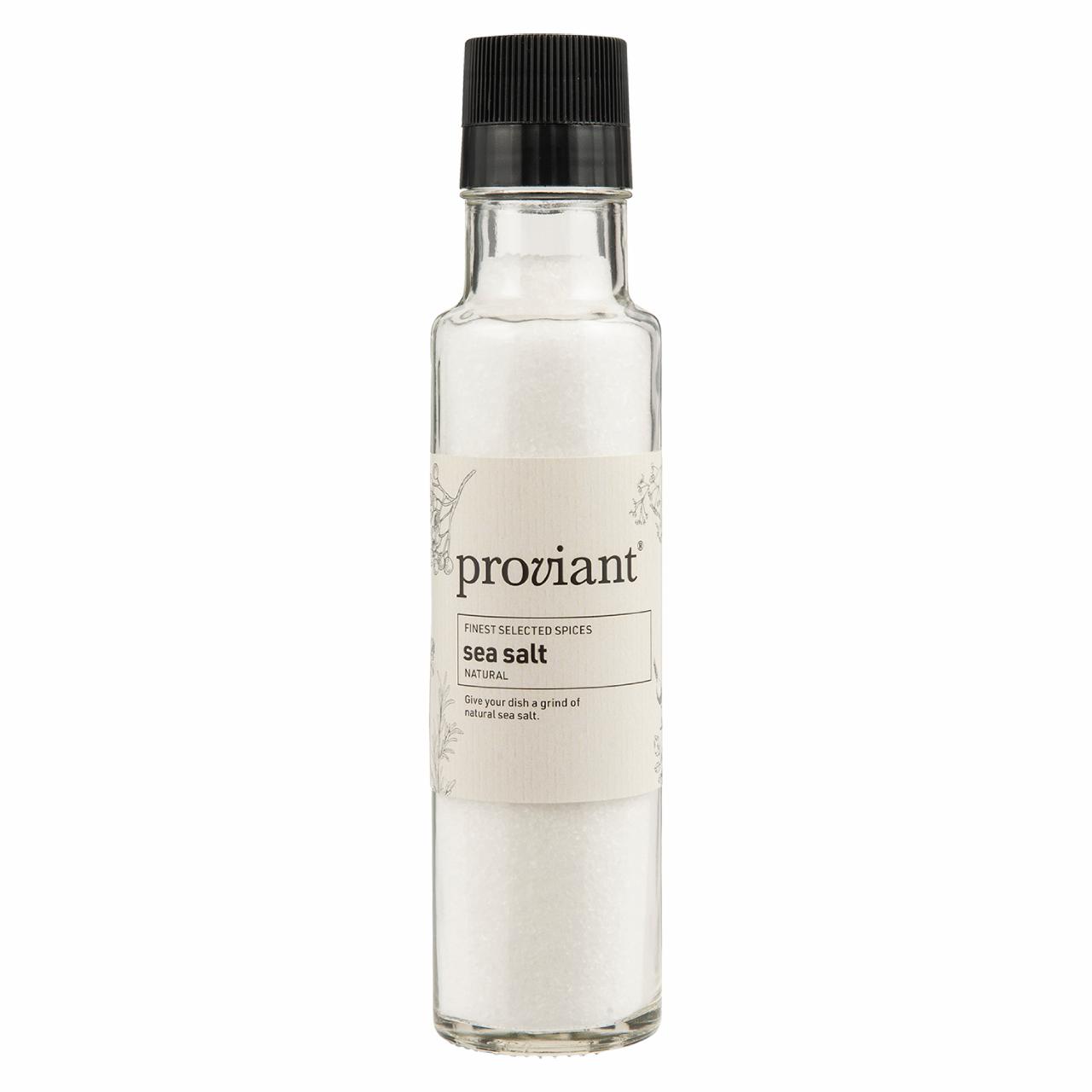 Proviant Havsalt Natural i Kværn