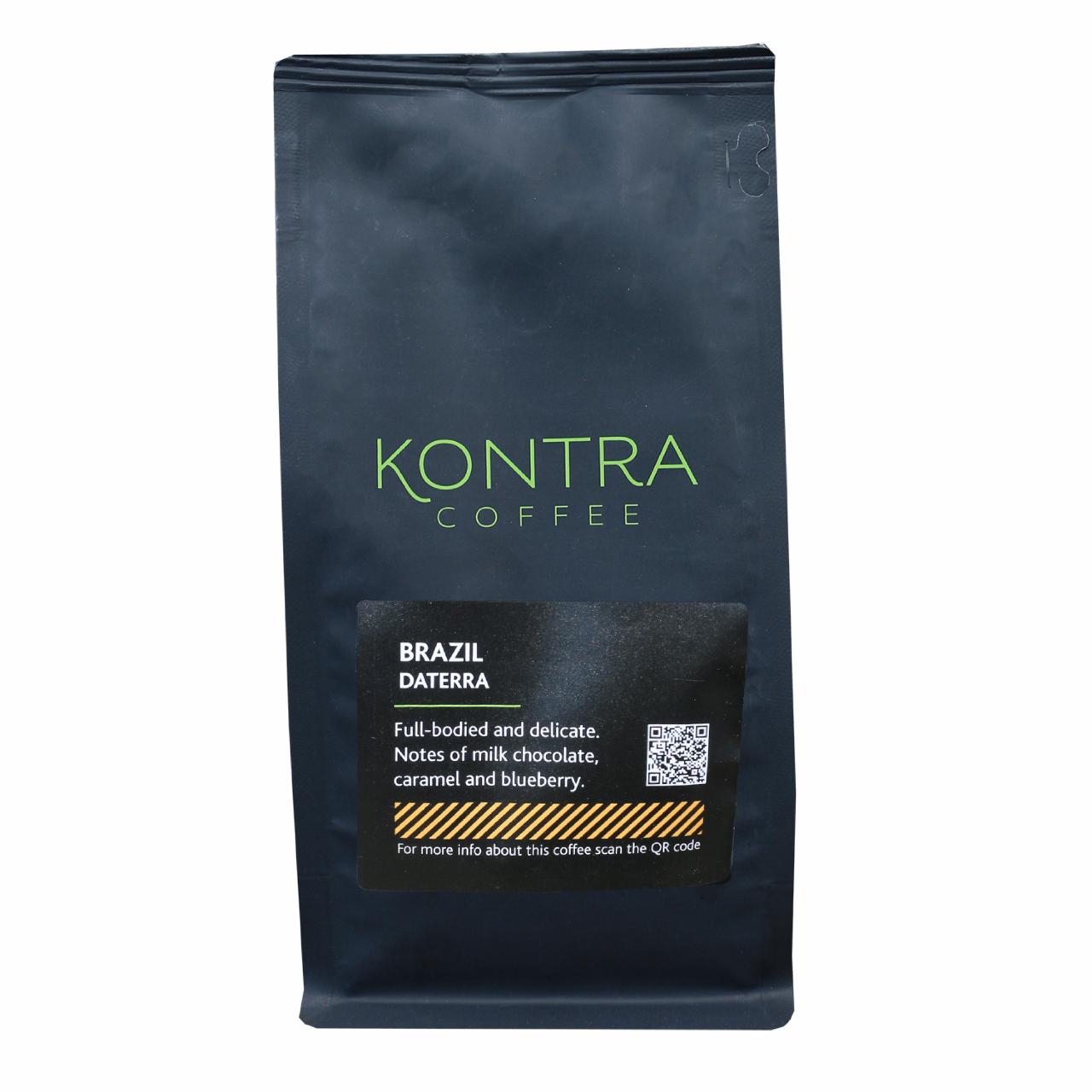 KONTRA Brazil Daterra Kaffe Hele Bønner