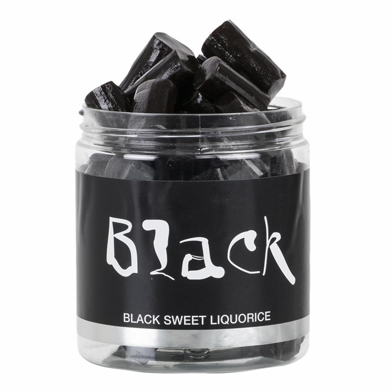 Sød lakrids 170g, Black liquorice