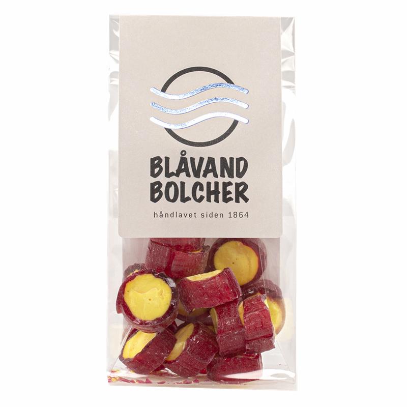 Bolsjer, rabarber rox