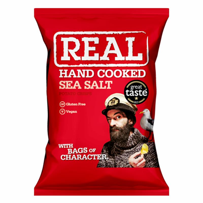 Chips med havsalt 35g.