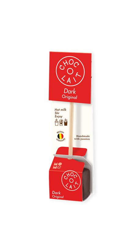 Chokolade rørepind, mørk 33g